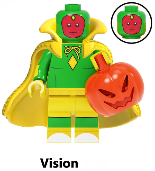 MINIFIGURE WANDAVISION "VISION HALLOWEEN" custom