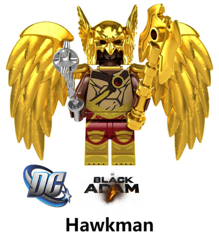 MINIFIGURE DC UNIVERS BLACK ADAM "Hawkman" Custom