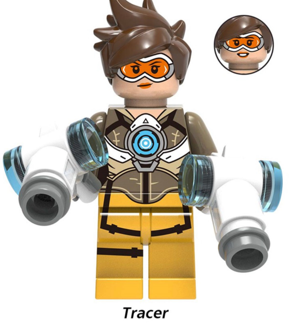 MINIFIGURE OVERWATCH TRACER custom