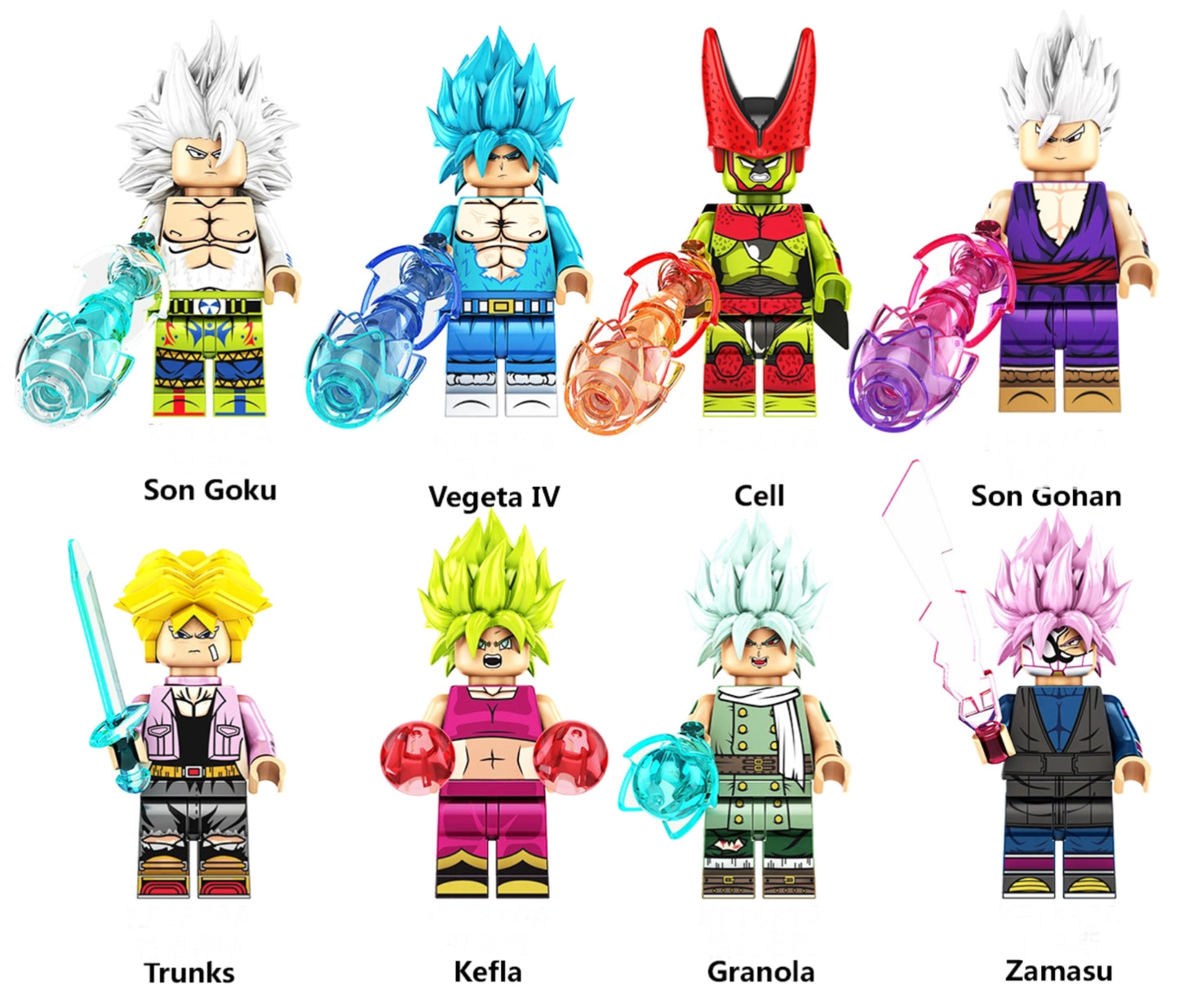 MINIFIGURE DBZ  "GRANOLA" Custom