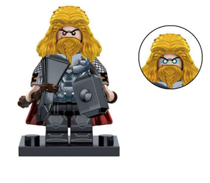 ♥️♥️♥️MINIFIGURE MARVEL UNIVERS : AVENGERS "THOR" marteau ♥️♥️♥️custom