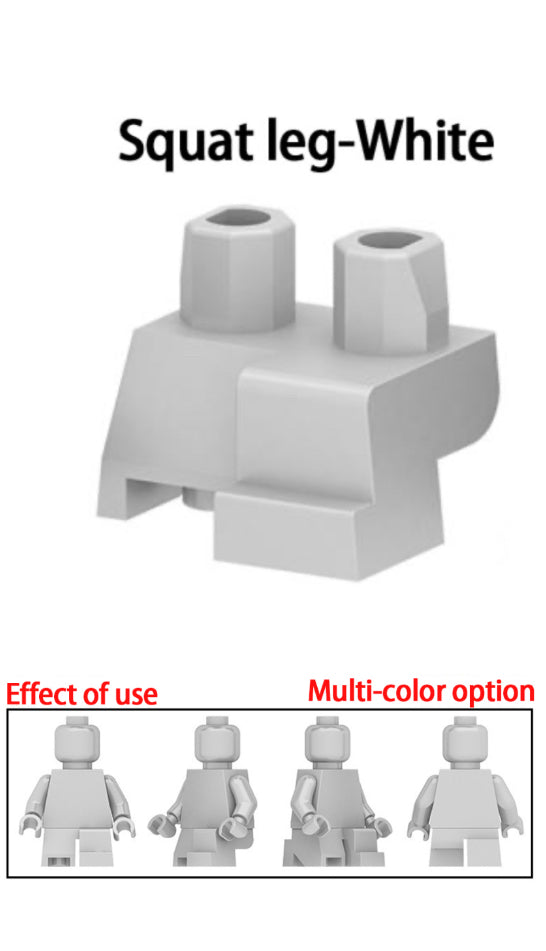 ACCESSOIRE POUR MINIFIGURE :SQUAT LEG