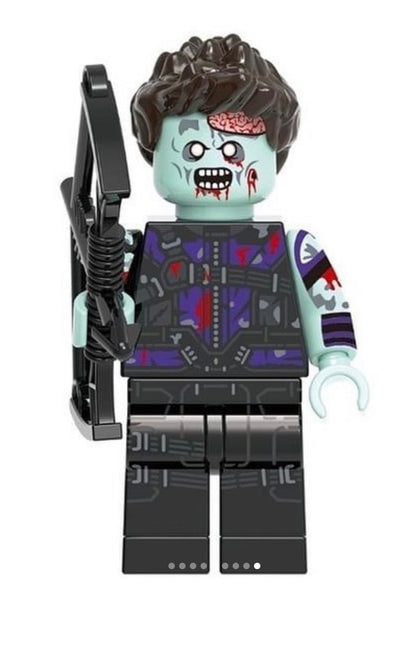 MINIFIGURE HAWKEYE ZOMBIE  Custom