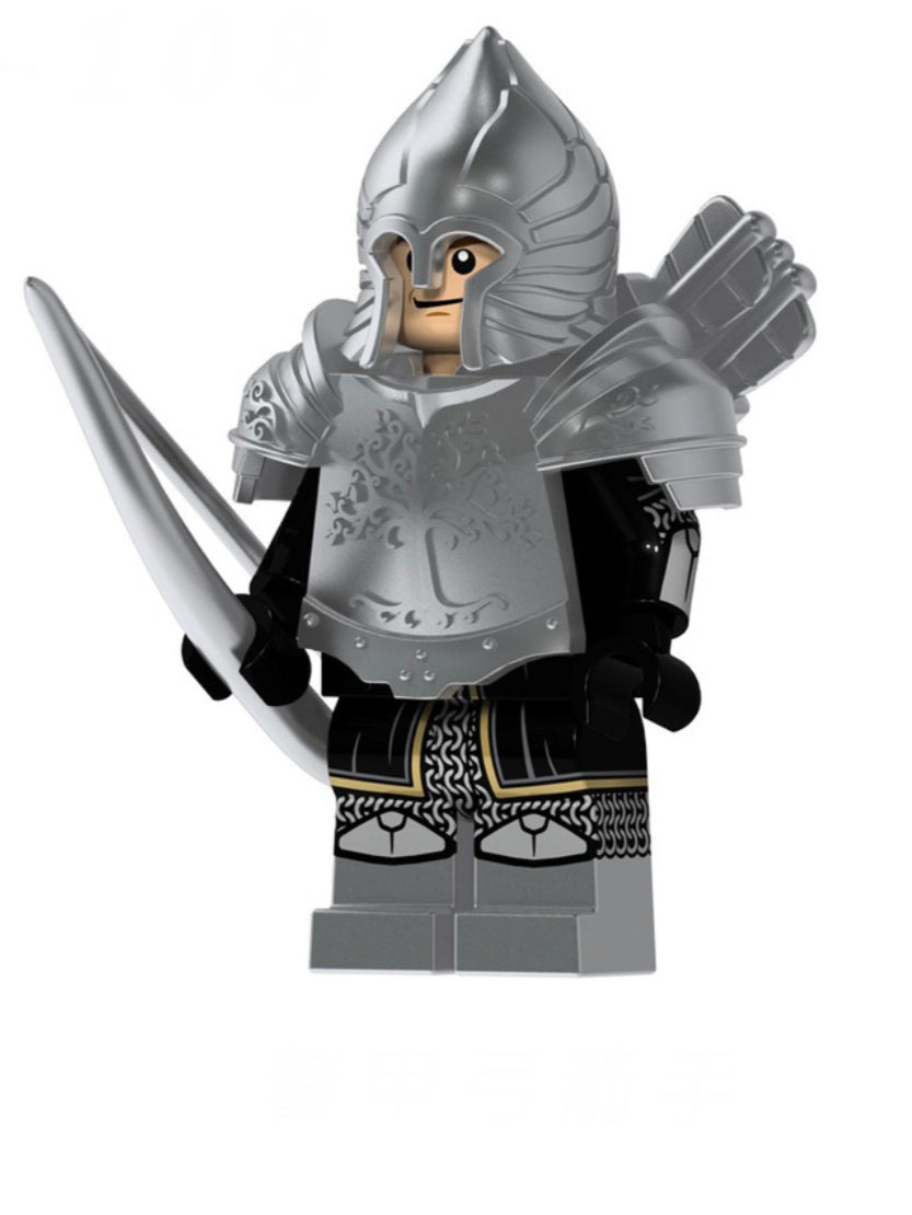 MINIFIGURE LOTR Gondor Knight custom