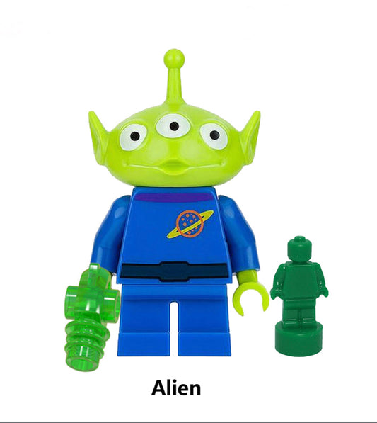 MINIFIGURE TOYS STORY ALIEN (version 2) custom