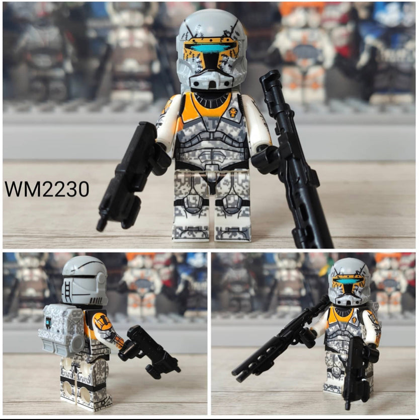 MINIFIGURE STAR WARS UNIVERS: RÉPUBLIC COMMANDO GREGOR custom