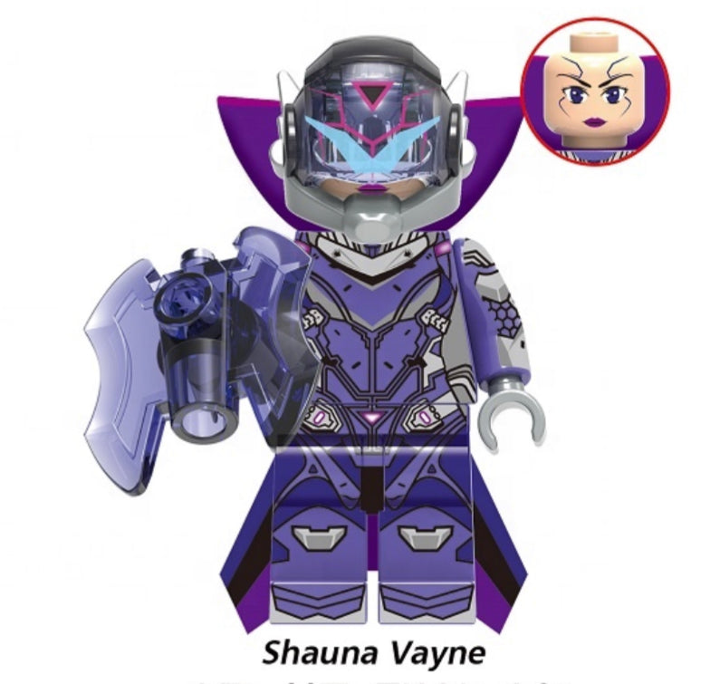 MINIFIGURE LEAGUE OF LEGENDS "Shauna Vayne" custom