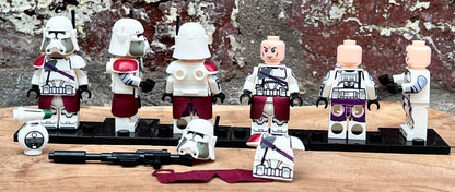 MINIFIGURE CLONE COMMANDER BACARA  custom