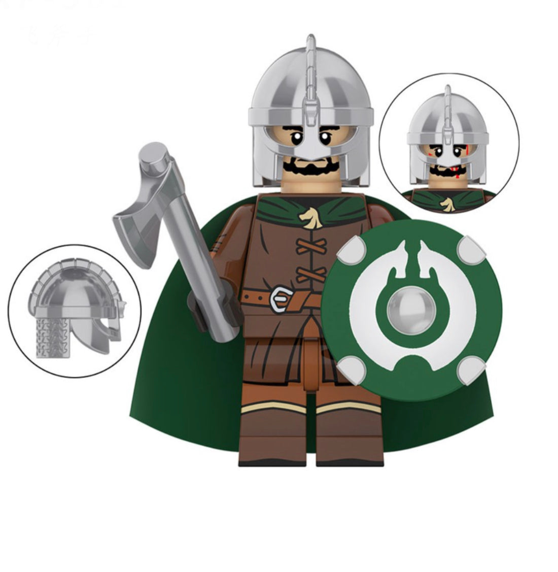 MINIFIGURE Rohan Warriors Soldier Of Rohan custom – ZedBrick