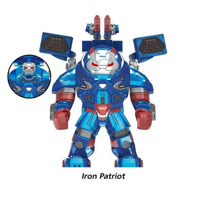 MINIFIGURE IRON PATRIOT + PATRIOTBUSTER  Custom