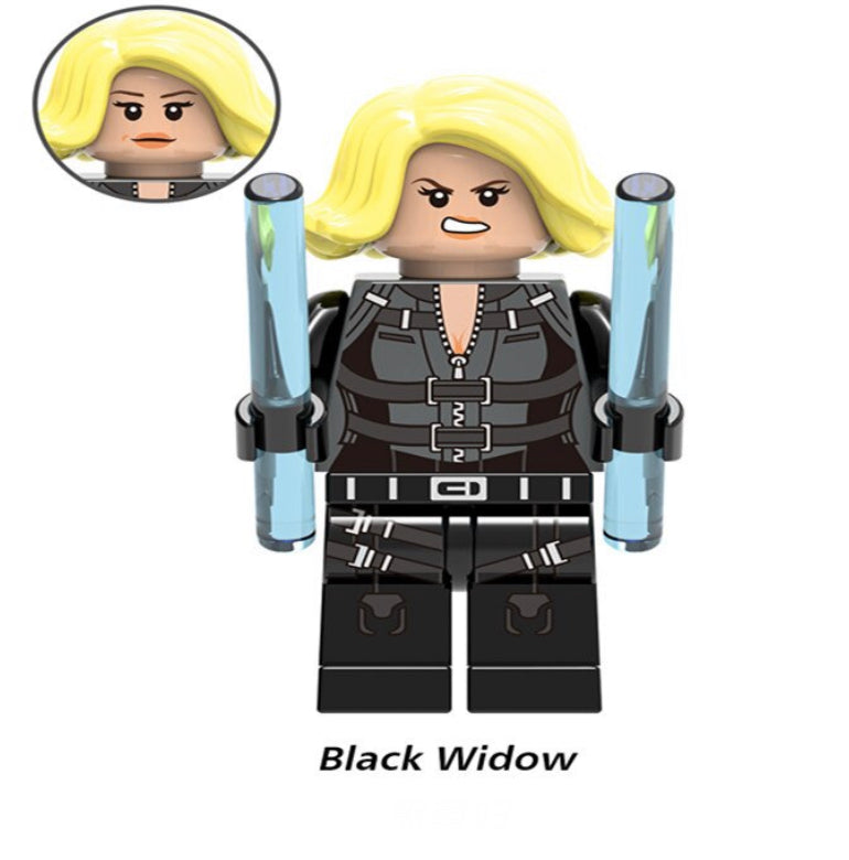 MINIFIGURE BLACK WIDOW CUSTOM