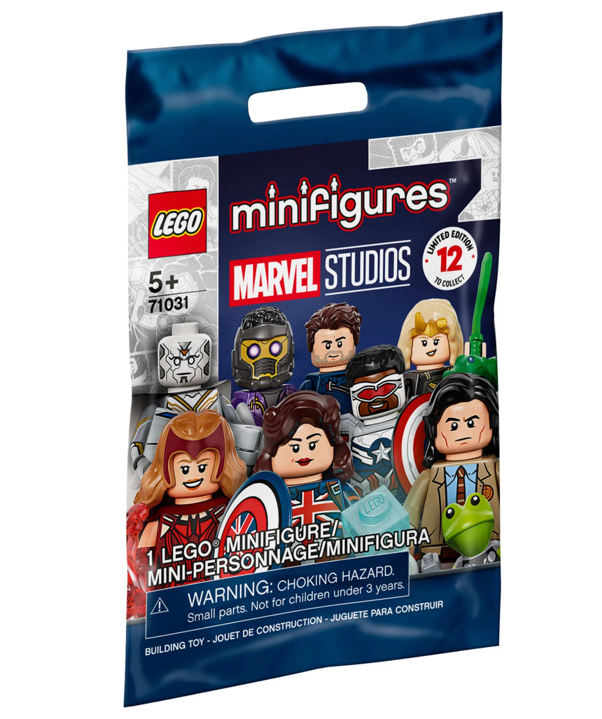 MINIFIGURE MARVEL SÉRIES 1 Sylvie Loki "sachez+socle+fascicule" *