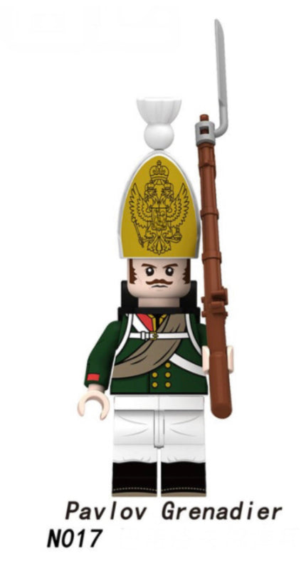 MINIFIGURE MILITARY RUSSIAN PAVLOV GRENADIER Custom