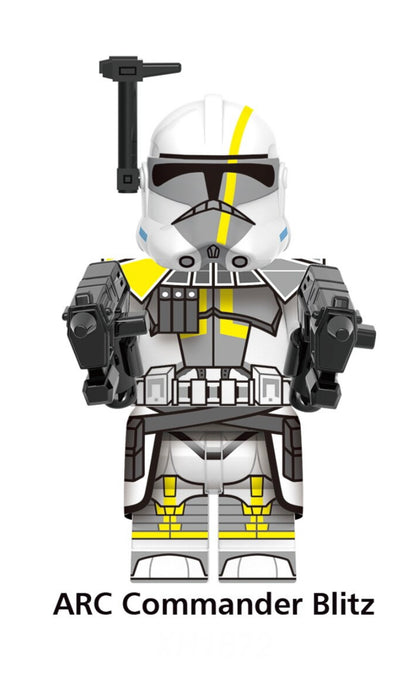 MINIFIGURE STAR WARS UNIVERS: CLONE ARC COMMANDER BLITZ custom *
