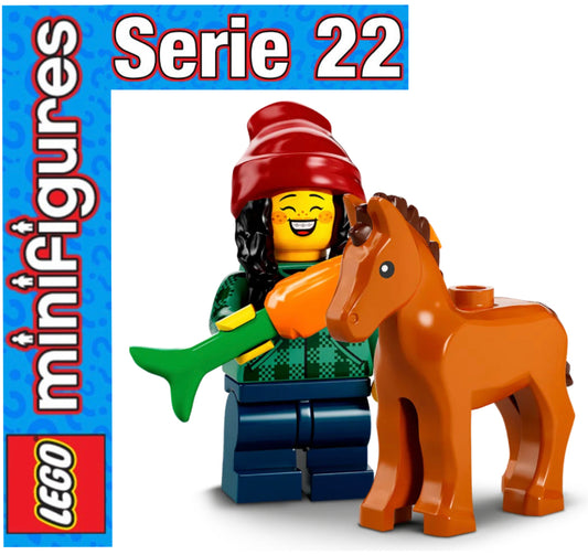 MINIFIGURE SÉRIES 22 "sachez+socle+fascicule "