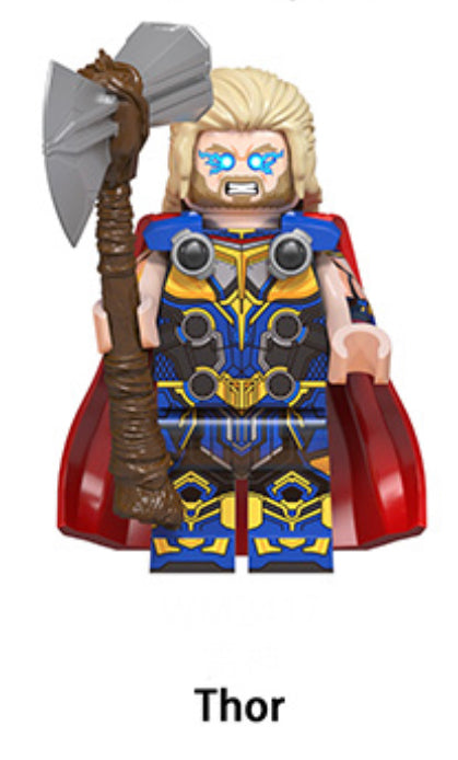 MINIFIGURE THOR "THOR LOVE AND THUNDERBOLT"Custom