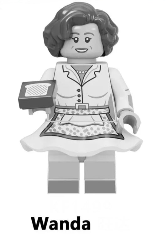 MINIFIGURE WANDAVISION "WANDA BLACK AND WHITE " custom