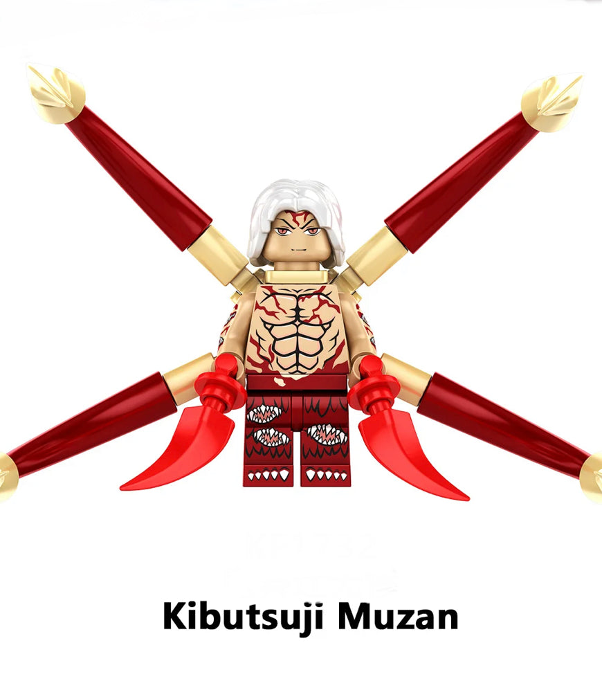 MINIFIGURE DEMONS SLAYER KIBUTSUJI  MUZAN Custom