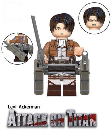 MINIFIGURE ATTACK ON TITAN : Levi Akerman Custom
