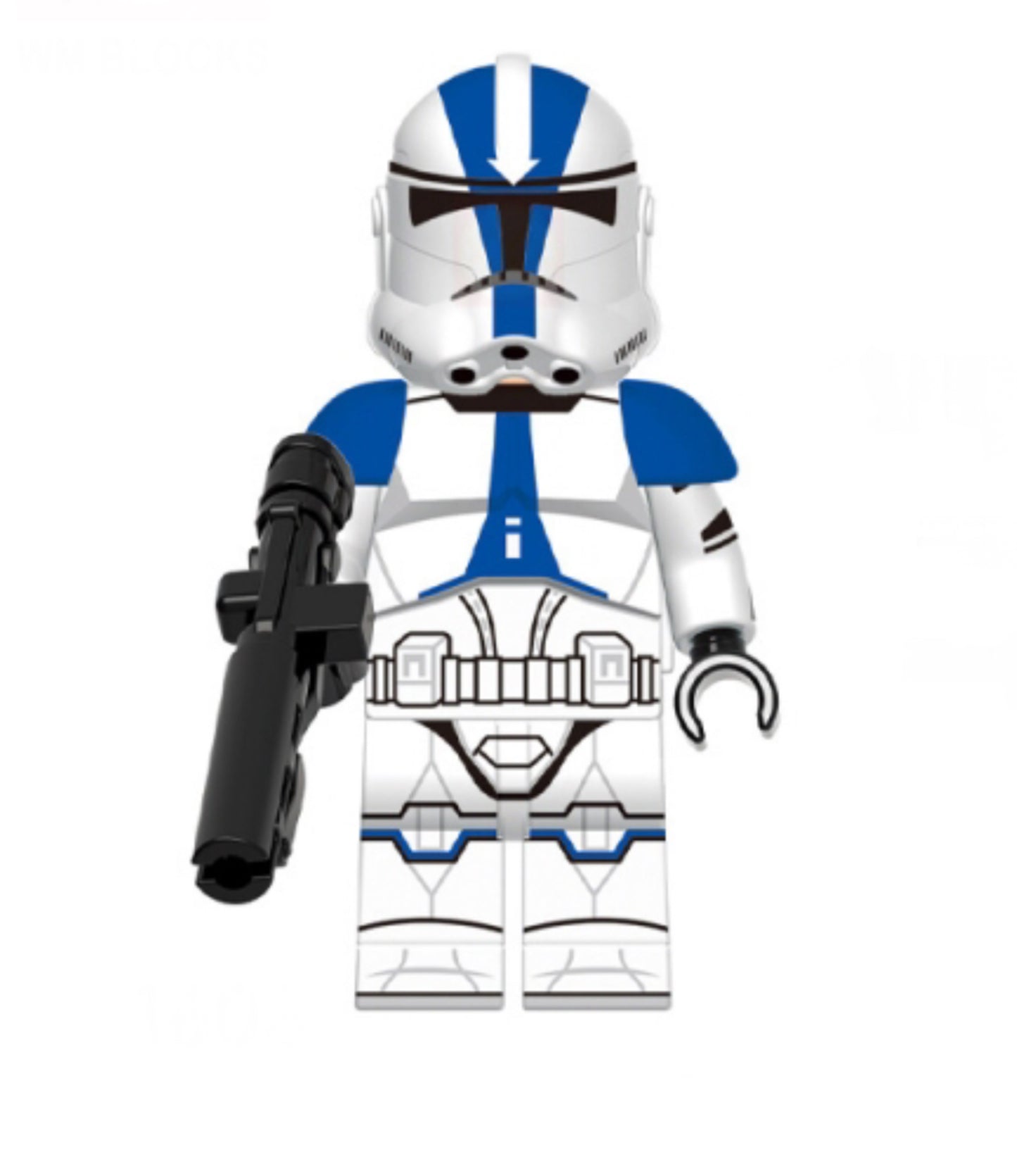 MINIFIGURE STAR WARS UNIVERS: CLONETROOPER 501éme compagnie CUSTOM