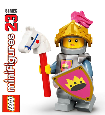 MINIFIGURE SÉRIES 23 "sachez+socle+fascicule "