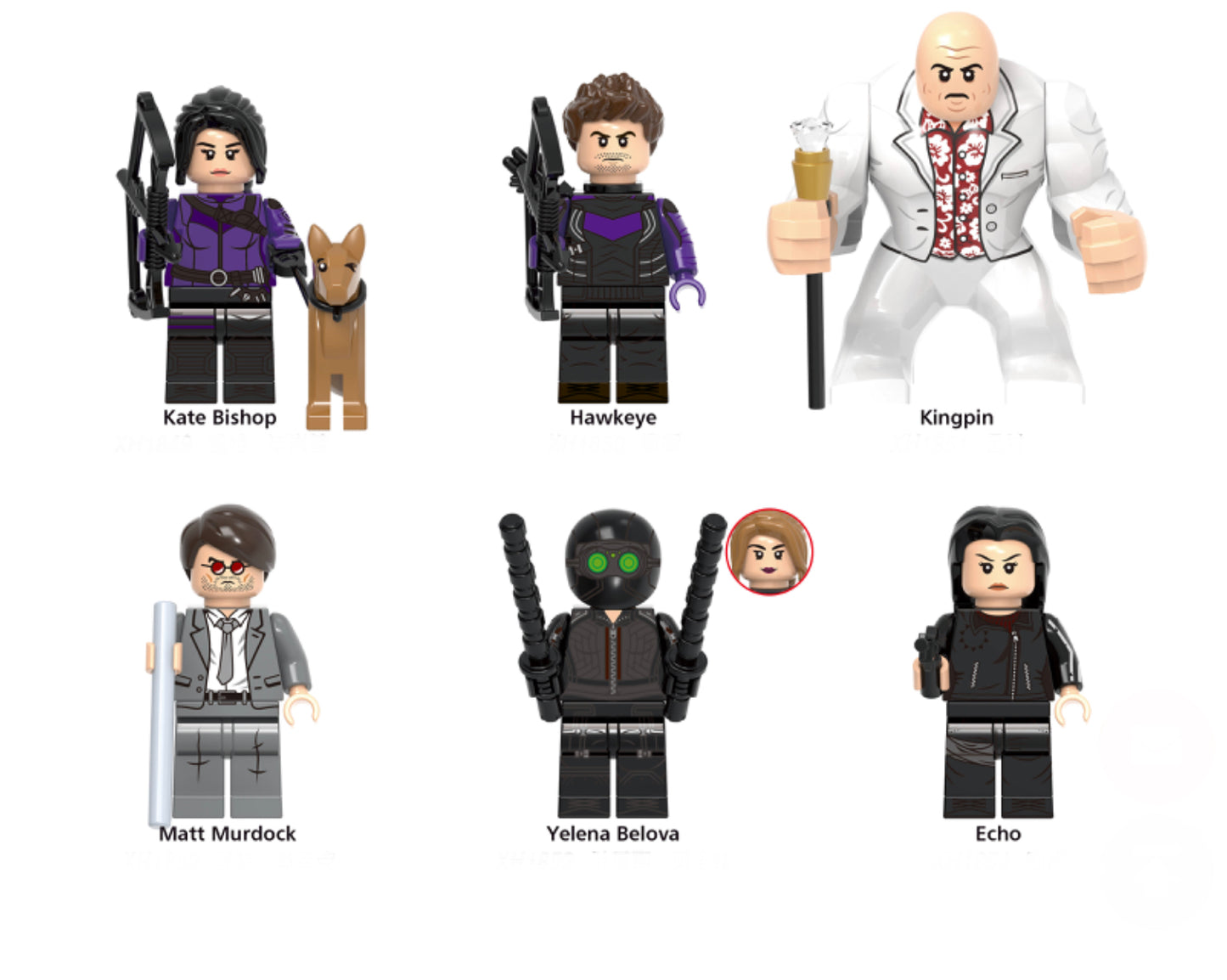 MINIFIGURE KINGPIN "HAWKEYE" Custom