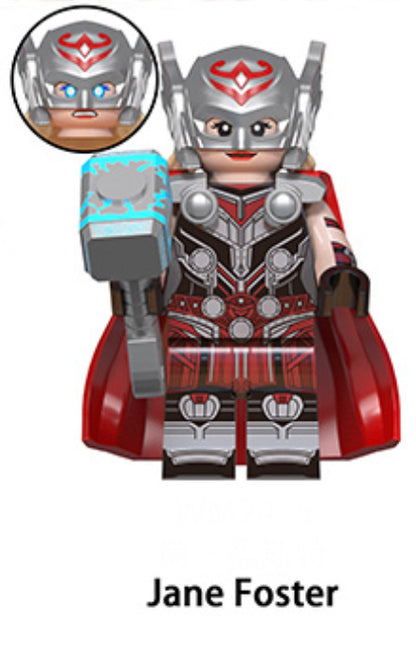 MINIFIGURE JANE FOSTER "THOR LOVE AND THUNDERBOLT"Custom