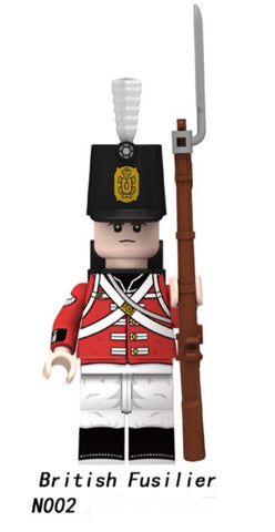 MINIFIGURE SOLDIER BRITICH FUSILIER  Custom