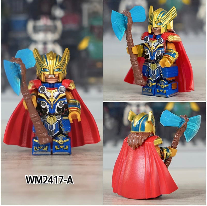 MINIFIGURE THOR COLLECTOR ÉDITION "THOR LOVE AND THUNDERBOLT"Custom