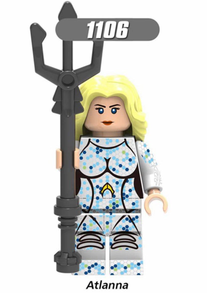 MINIFIGURE AQUAMAN ATLANNA custom