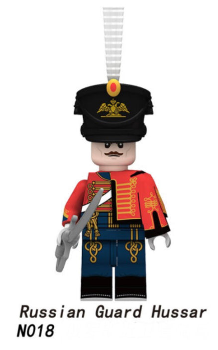 MINIFIGURE MILITARY RUSSIAN GUARD HUSSAR Custom