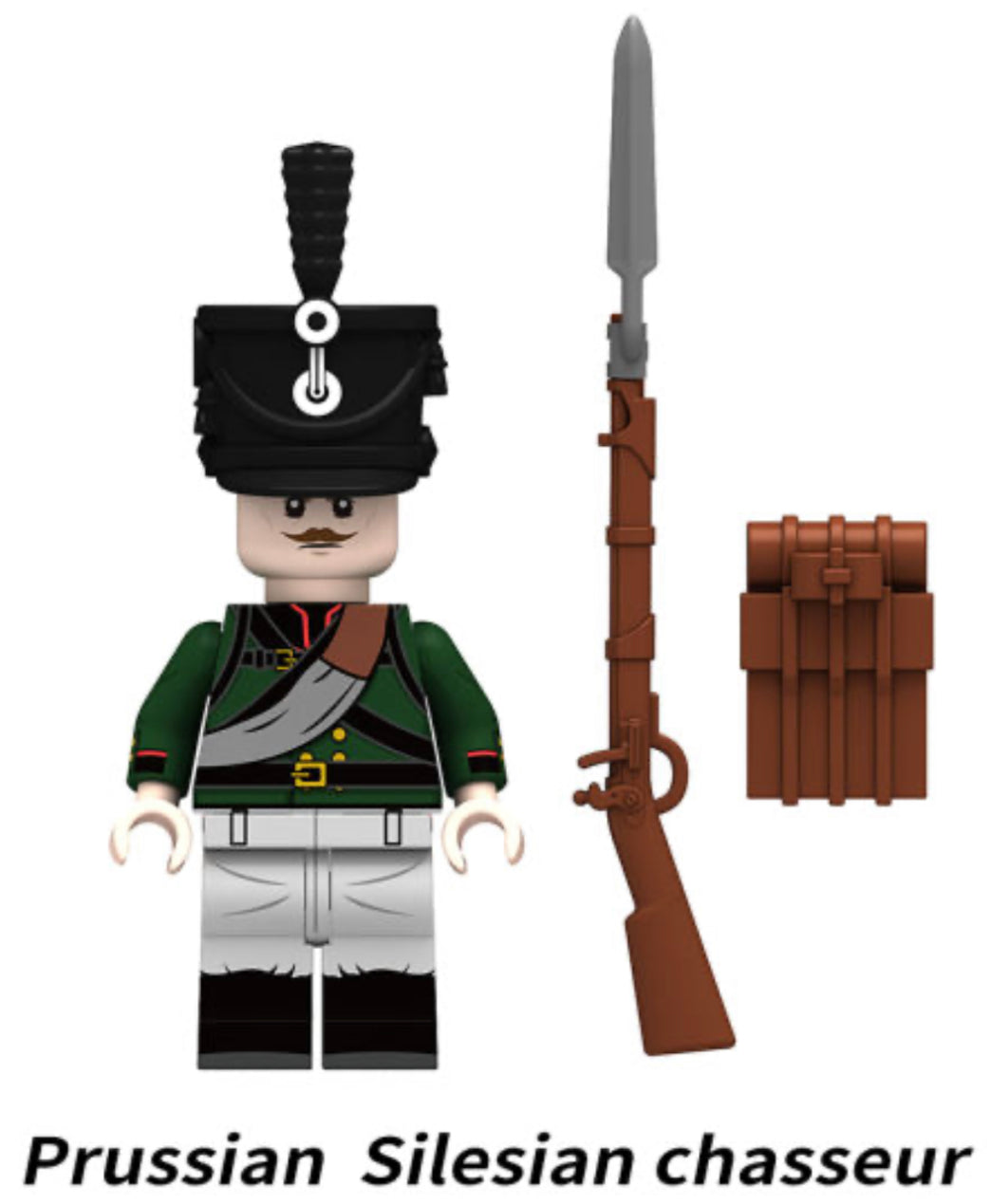 MINIFIGURE SOLDAT PRUSSIAN SILESIAN CHASSEUR Custom