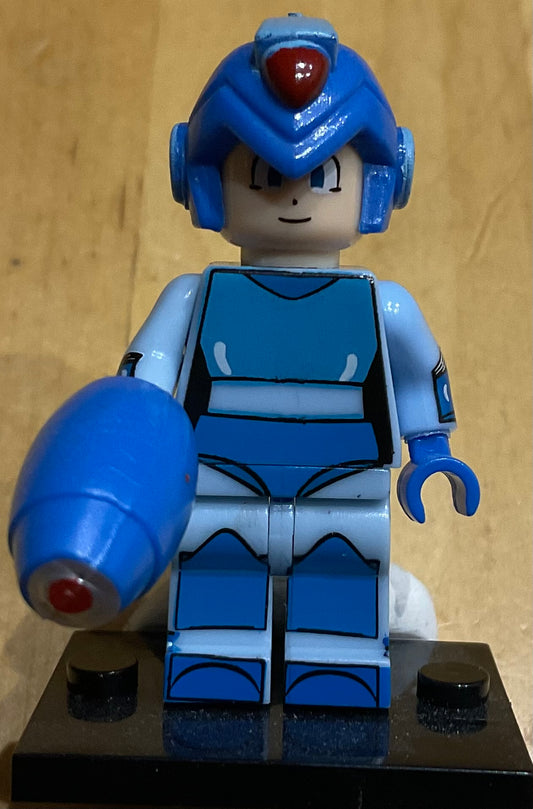 MINIFIGURE  MEGAMAN Custom"VINTAGE COLLECTION"⚠️Dernière pièce⚠️