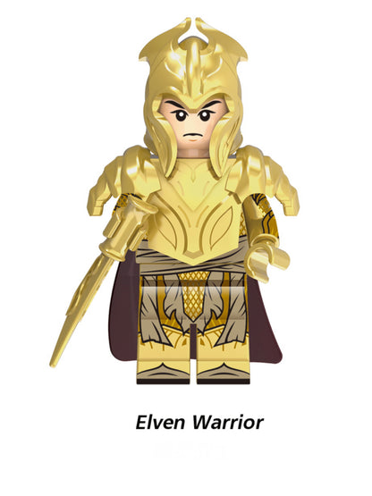 MINIFIGURE ELVEN GUARD ELFE "Battle of the Five Armies" custom