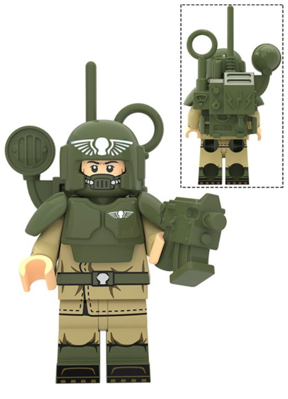 MINIFIGURE SOLDIER custom