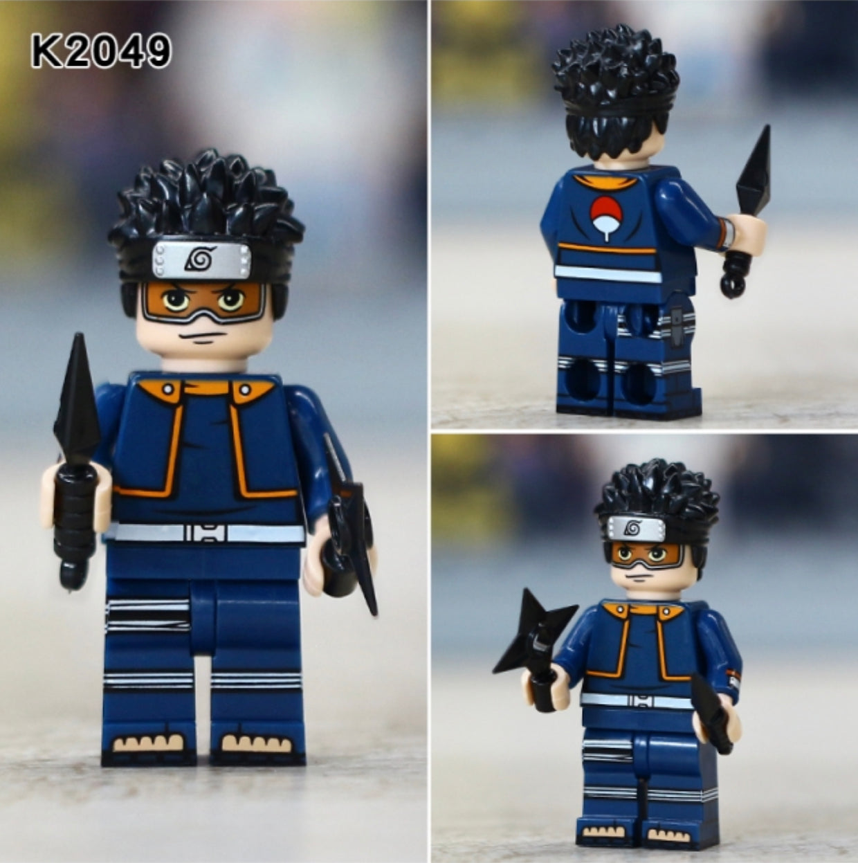 MINIFIGURES NARUTO LOT DE 8 PERSONNAGES custom