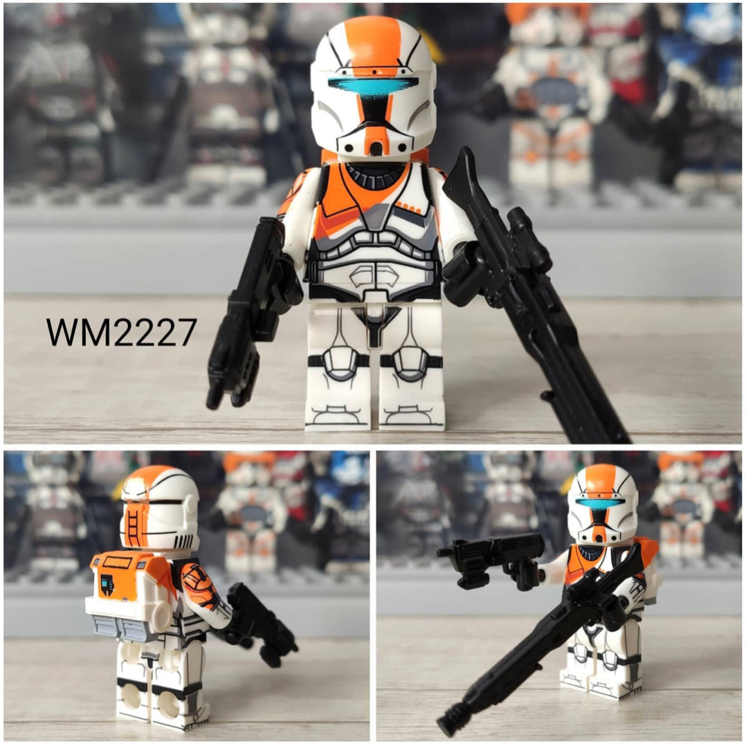 MINIFIGURE STAR WARS UNIVERS:  RÉPUBLIC COMMANDO CAPTAIN  custom