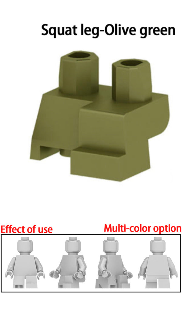 ACCESSOIRE POUR MINIFIGURE :SQUAT LEG