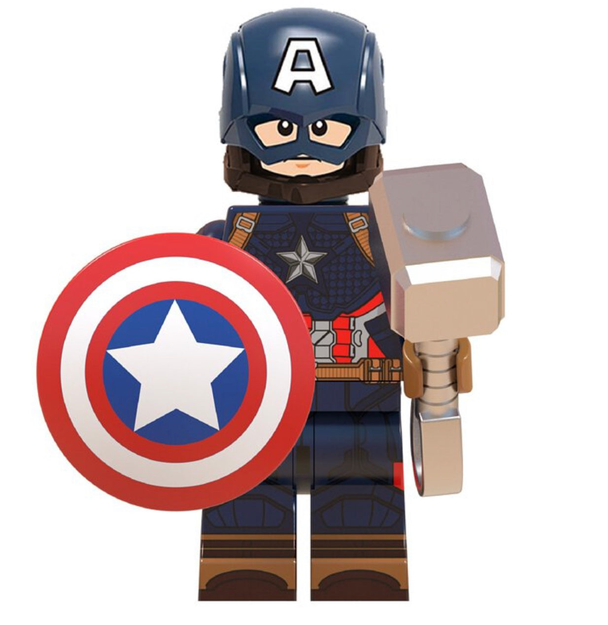 MINIFIGURE CAPTAIN AMERICA custom