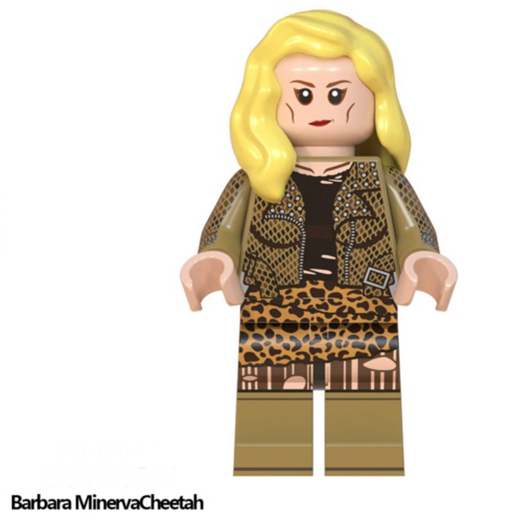 MINIFIGURE WONDER WOMAN 1984 BARBARA MINERVA "Cheetah" custom