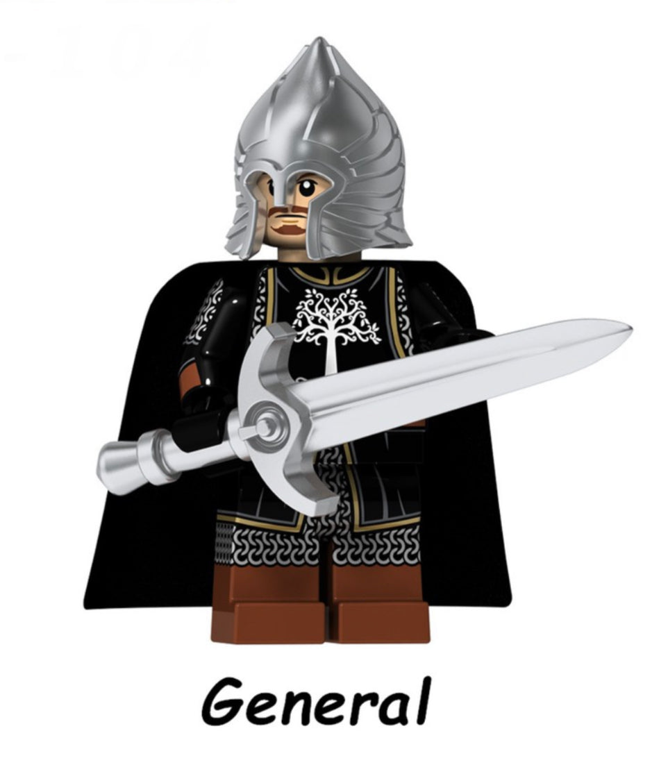 MINIFIGURE LOTR Gondor Knight custom