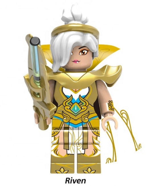 MINIFIGURE LEAGUE OF LEGENDS "RIVEN" custom