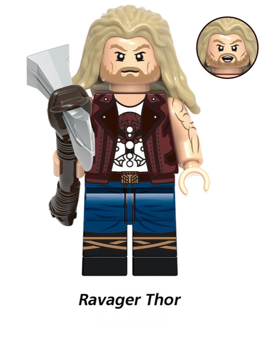 MINIFIGURE RAVAGER THOR  "THOR LOVE AND THUNDERBOLT"Custom