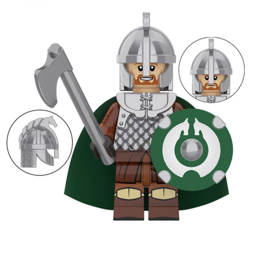 MINIFIGURE Rohan Warriors Soldier Of Rohan custom