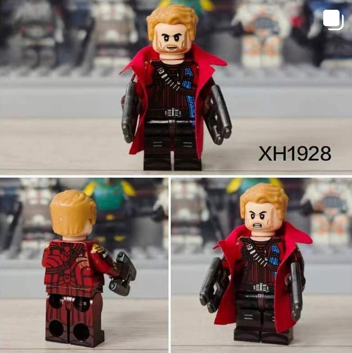 MINIFIGURE STAR-LORD  "THOR LOVE AND THUNDERBOLT" Custom