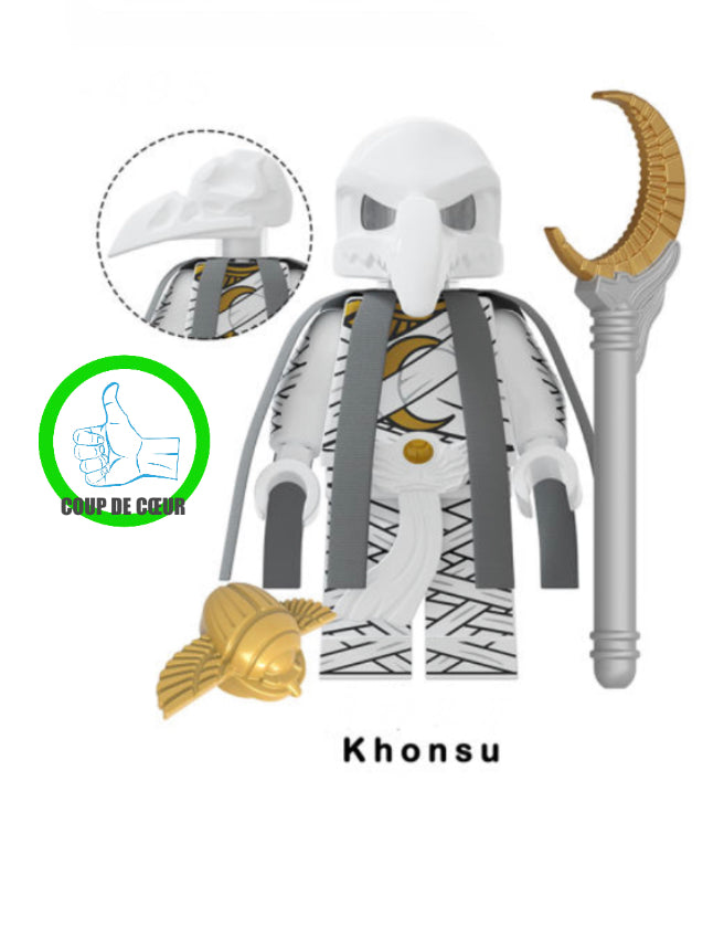 MINIFIGURE MOON KNIGHT "KHONSU new version" Custom