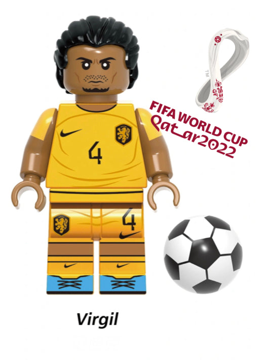 MINIFIGURE FOOTBALL ⚽️ VIRGIL  custom