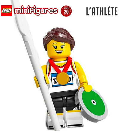 MINIFIGURE SÉRIES 20 "sachez + socle"