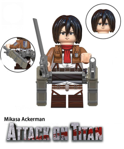 MINIFIGURE ATTACK ON TITAN : Mikassa Ackerman Custom