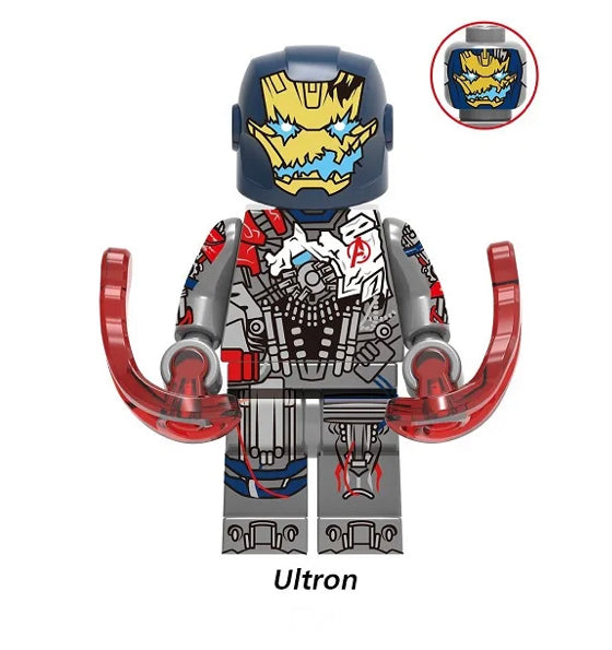 MINIFIGURE IRON MAN "Ultron" CUSTOM